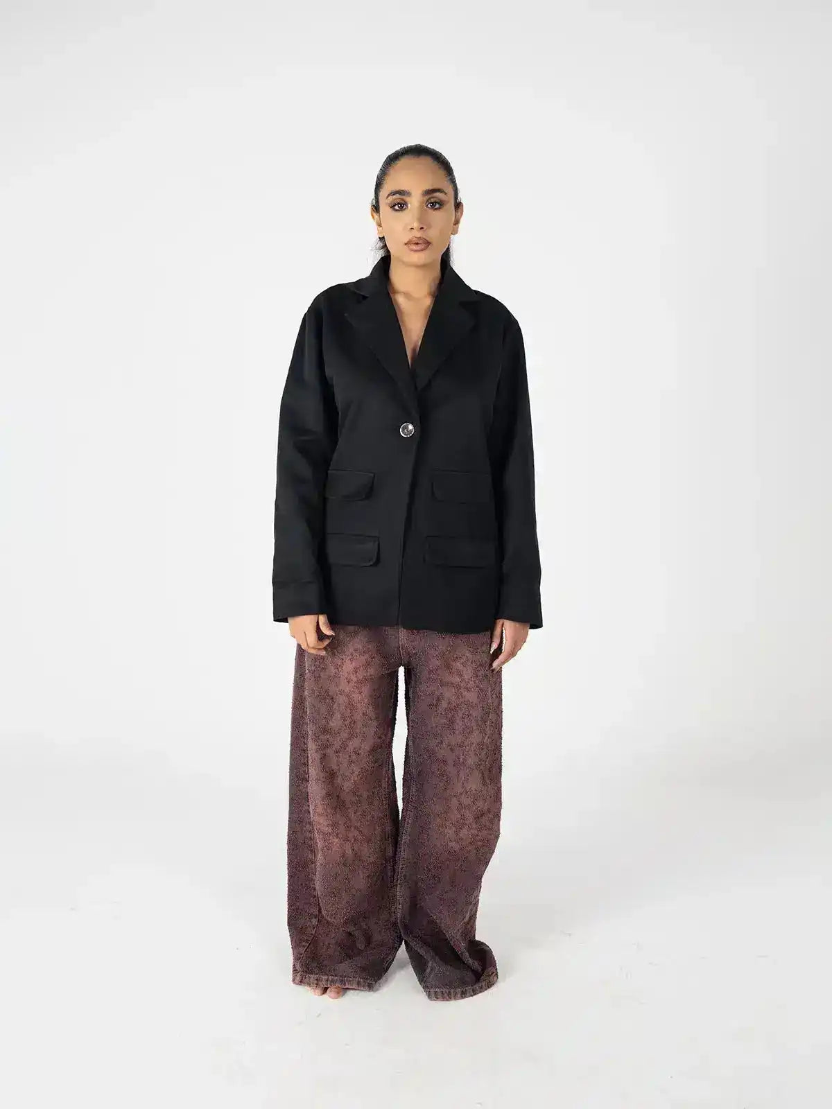 Structured Longline Jacket for Women