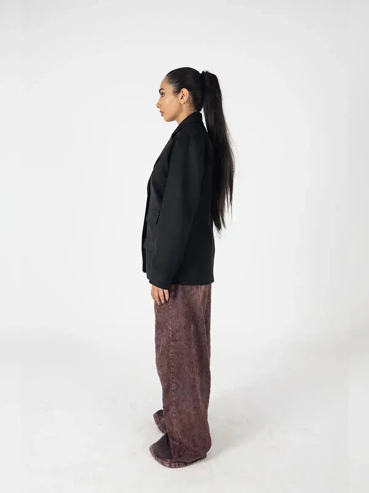 Structured Longline Jacket for Women
